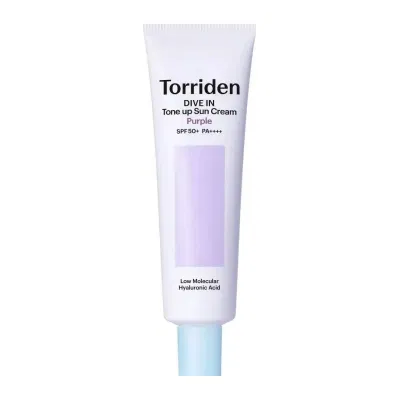 Kem chống nắng Torriden DIVE IN Tone up Sun Cream Purple SPF 50+ PA++++