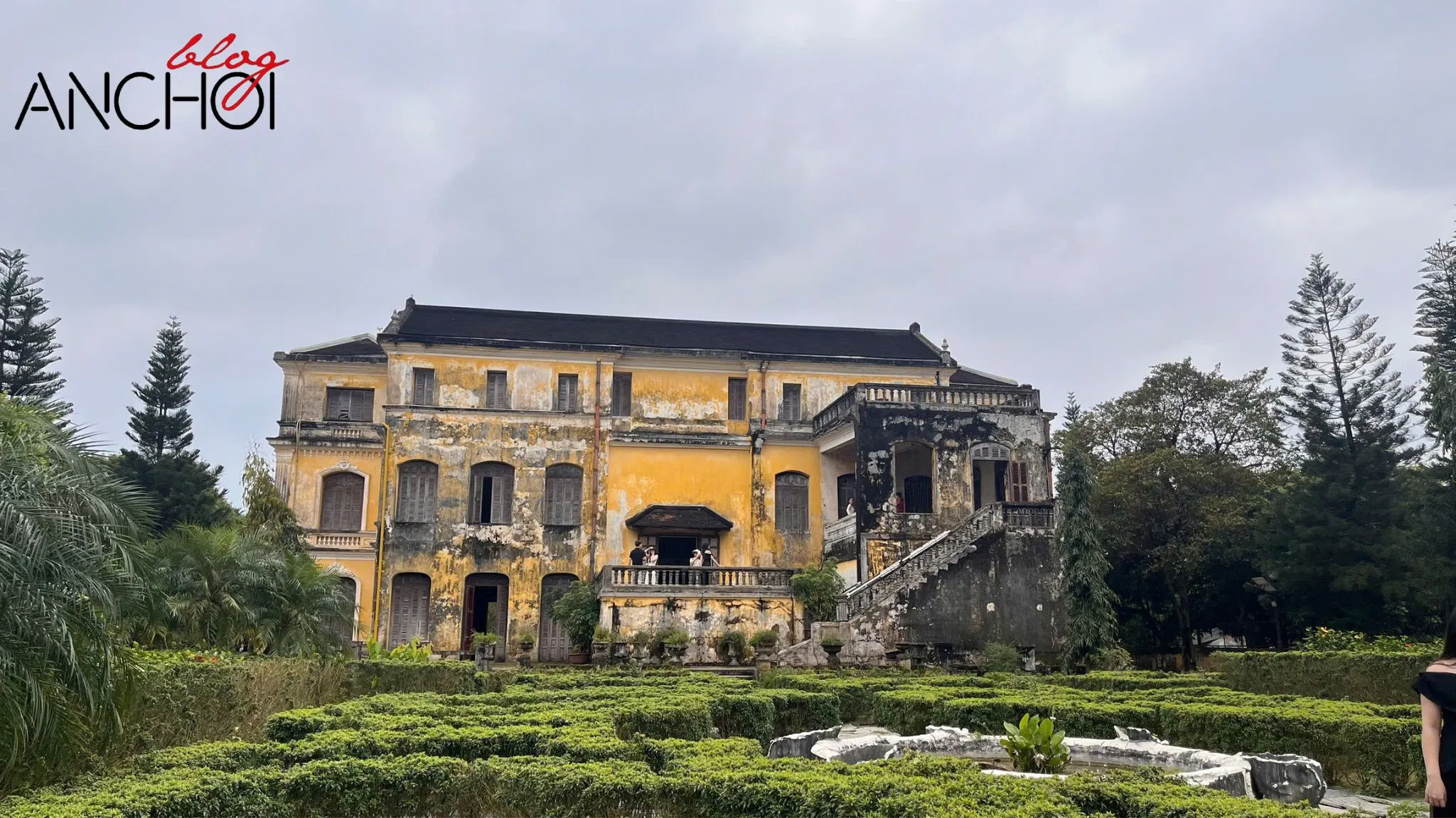 Cung An Định từng là nơi ở riêng của vua Bảo Đại (Nguồn: BlogAnChoi)