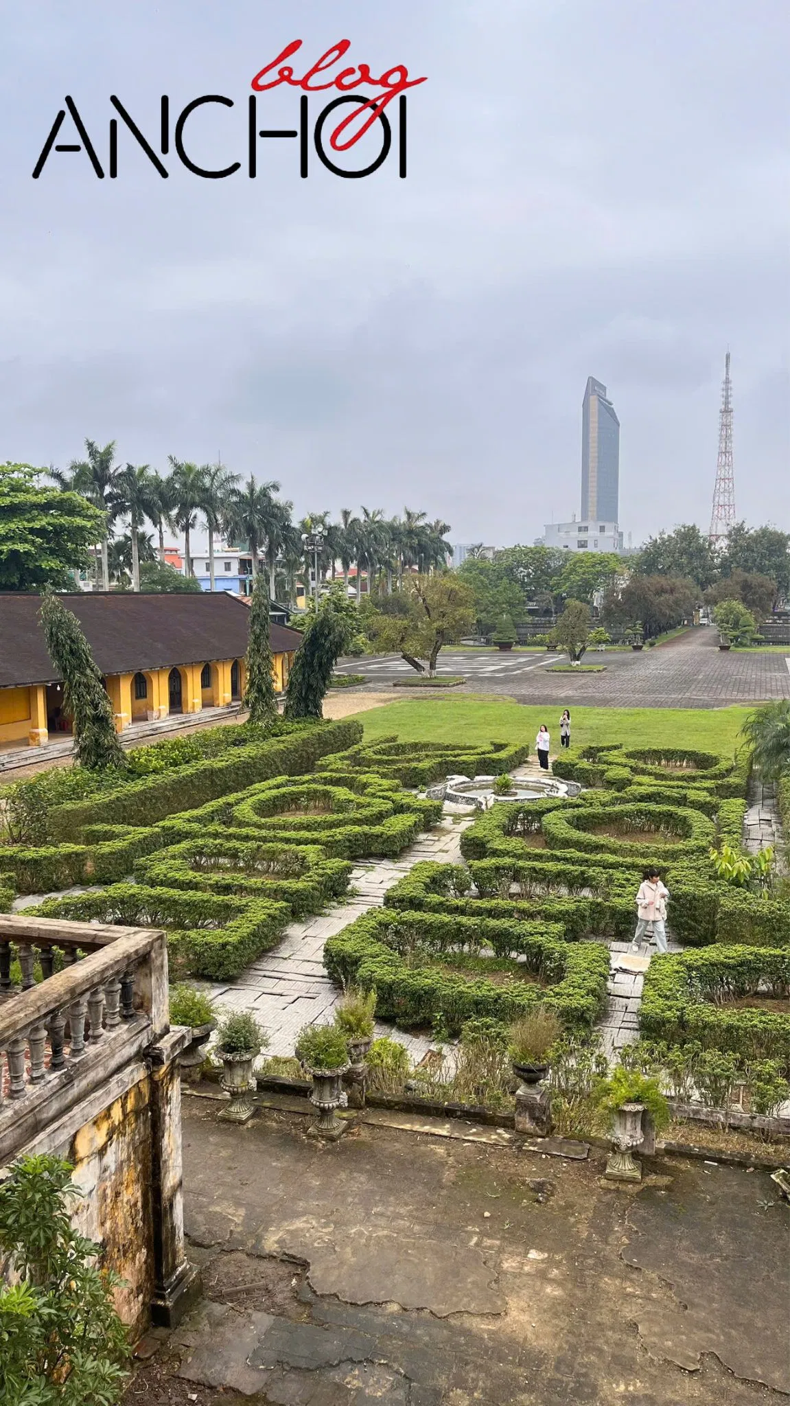 Vườn hoa nổi tiếng từng xuất hiện trong bộ phim Gái Già Lắm Chiêu V (Nguồn: BlogAnChoi)