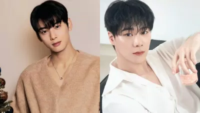 Cha Eun Woo và Moonbin vốn nổi tiếng là đôi bạn thân thiết, debut cùng ASTRO vào năm 2016 dưới trướng Fantagio (Ảnh: Internet)