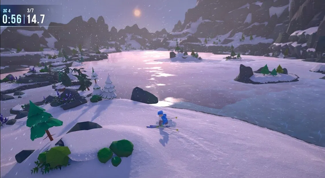 Game Lonely Mountains: Snow Riders (Ảnh: Internet)