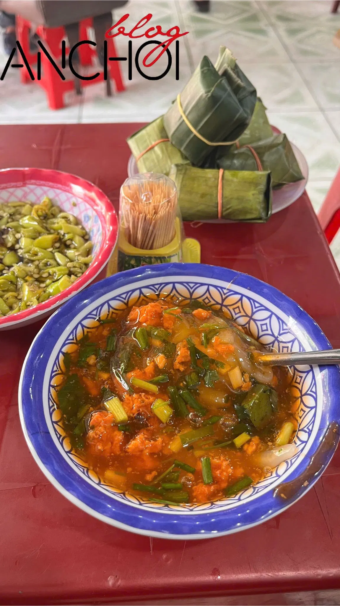 Ngoài bún bò Huế thì bánh canh Huế cũng rất được yêu thích (Nguồn: BlogAnChoi)