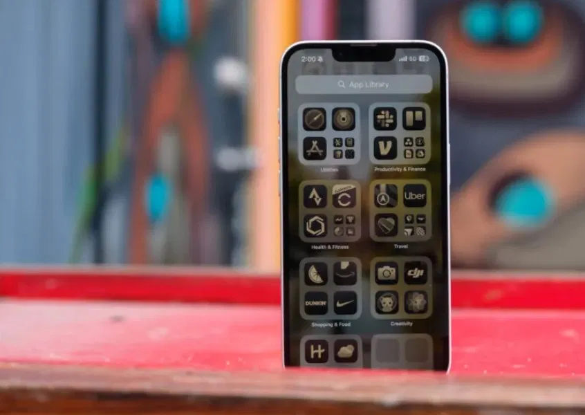 Thư viện ứng dụng của iPhone 16e (Ảnh: Internet)