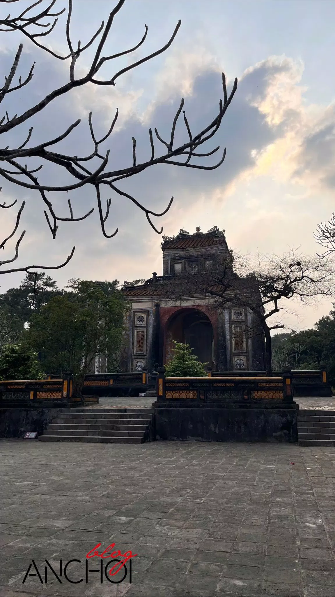 Lăng Tự Đức còn có tên là Khiêm Lăng (Nguồn: BlogAnChoi)