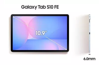Kích thước màn hình của chiếc Galaxy S10 FE (Nguồn: Internet)