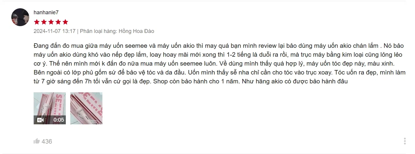 Review máy uốn tóc tự động SeeMee: Dễ sử dụng, tóc vào nếp đẹp, lọn xoăn tự nhiên đơn giản đơn giản tại nhà giá bao nhiêu haircare kiểu tóc làm tóc tại nhà máy uốn tóc Máy uốn tóc SeeMee Máy uốn tóc tự động seemee người dùng nhược điểm Review máy uốn tóc SeeMee sản phẩm tại nhà thiết kế thời gian thương hiệu thương hiệu seemee tiết kiệm trải nghiệm tự nhiên