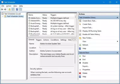 Một chức năng được người dùng tùy chỉnh với Task Scheduler (Nguồn: Internet)
