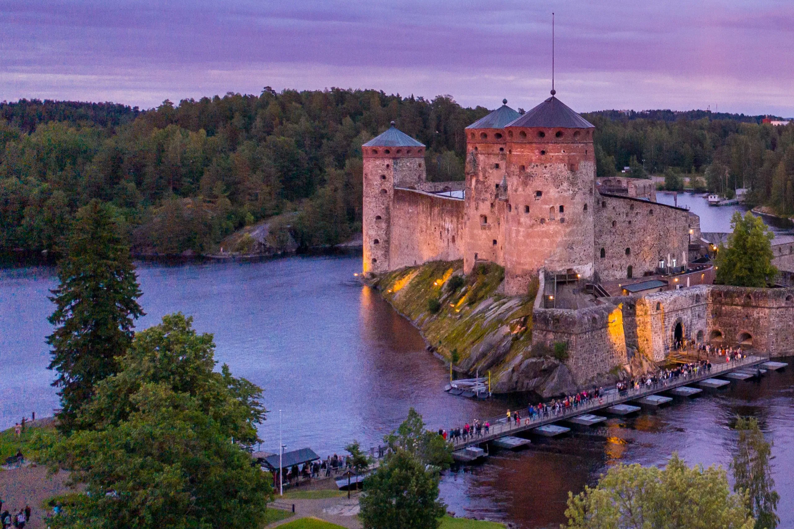 Lâu đài Savonlinna (Ảnh: Internet)