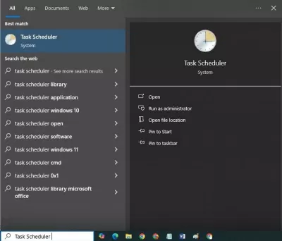 Task Scheduler trên Windows 10 (Nguồn: Internet)