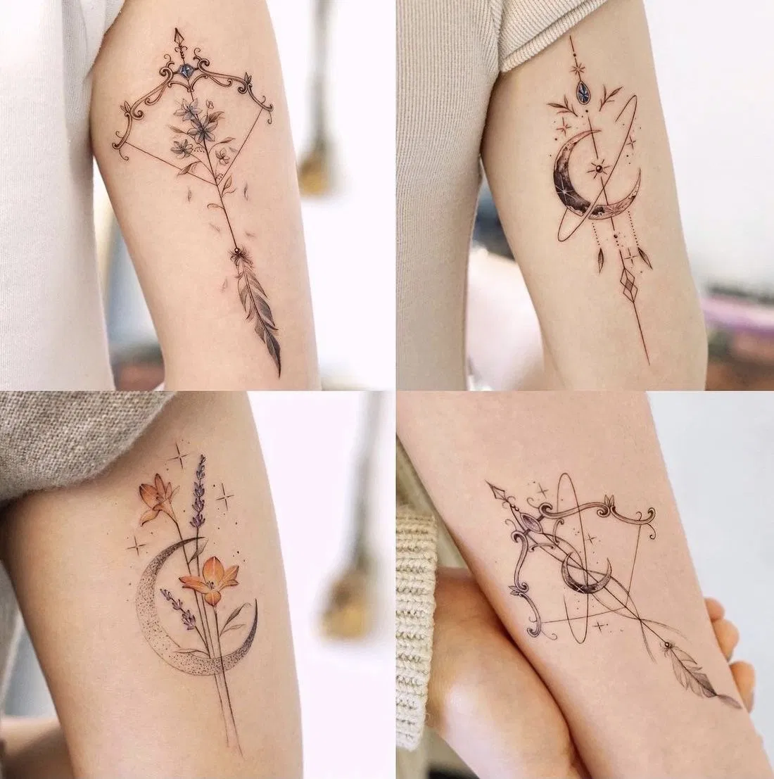 Chọn hình xăm phong thủy mệnh Kim (Ảnh: Internet)