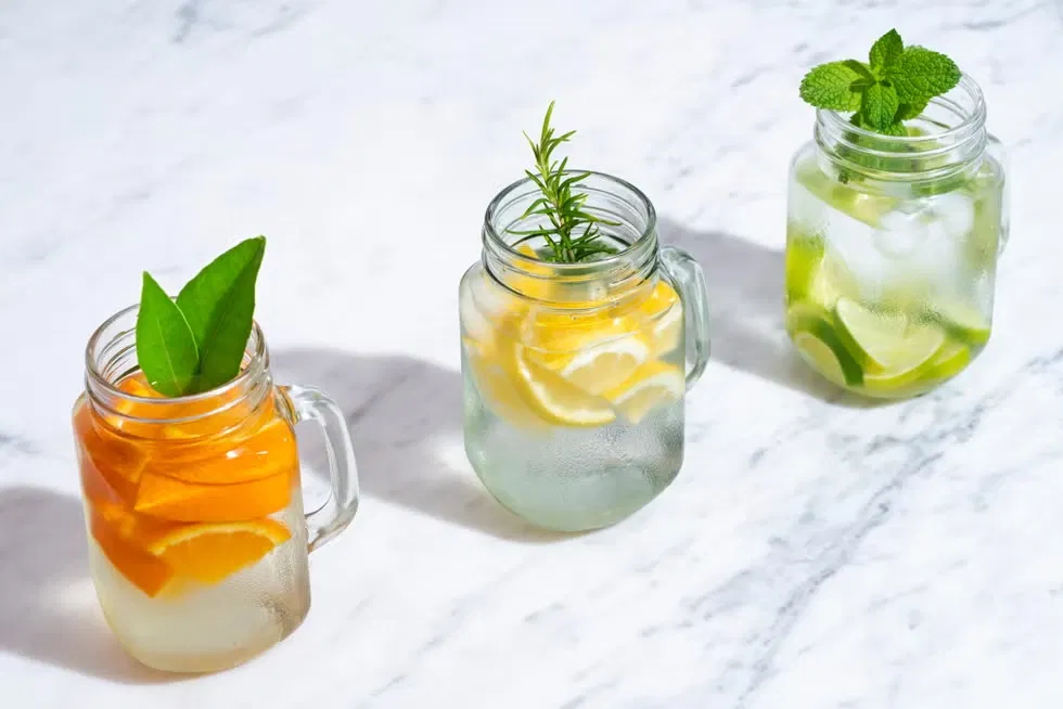 Công dụng tuyệt vời của nước detox