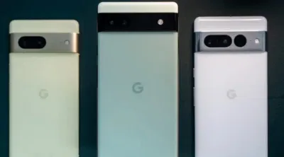 Điện thoại Pixel 6a, Pixel 7 và 7 Pro phiên bản màu xanh lá cây (Ảnh: Internet) Điện thoại Pixel 6a, Pixel 7 và 7 Pro phiên bản màu xanh lá cây (Ảnh: Internet)