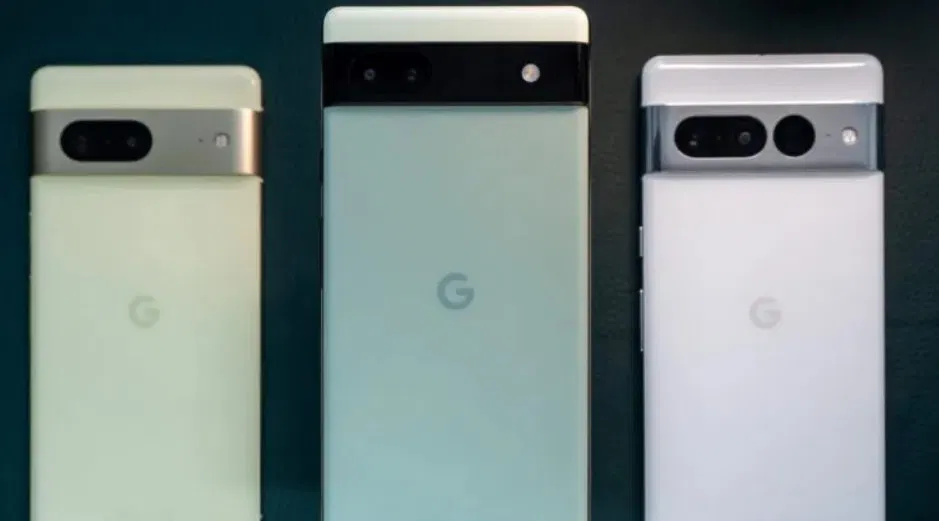 Điện thoại Pixel 6a, Pixel 7 và 7 Pro phiên bản màu xanh lá cây (Ảnh: Internet)