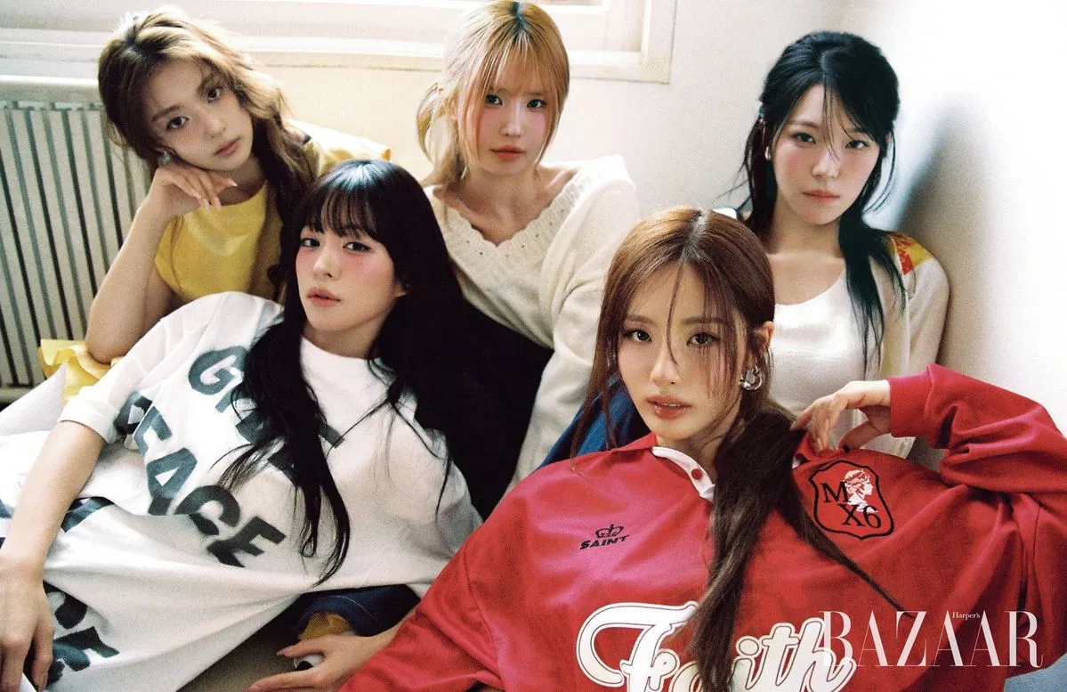 fromis_9 trên tạp chí thời trang Harper’s Bazaar Korea (Ảnh: Internet)