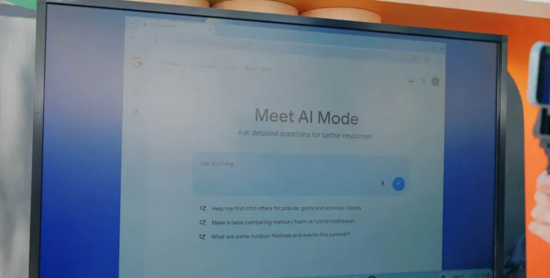Bản demo Chế độ AI của Chrome tại Google I/O 2025 (Ảnh: Internet) Bản demo Chế độ AI của Chrome tại Google I/O 2025 (Ảnh: Internet)