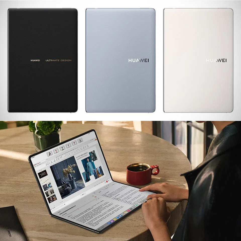 Ba màu sắc chính trên chiếc Huawei Matebook Fold (Nguồn: Internet)