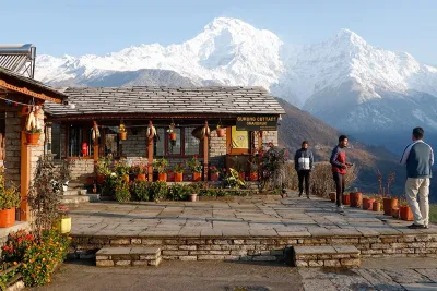 Nhà truyền thống Gurung (Nguồn: Internet)