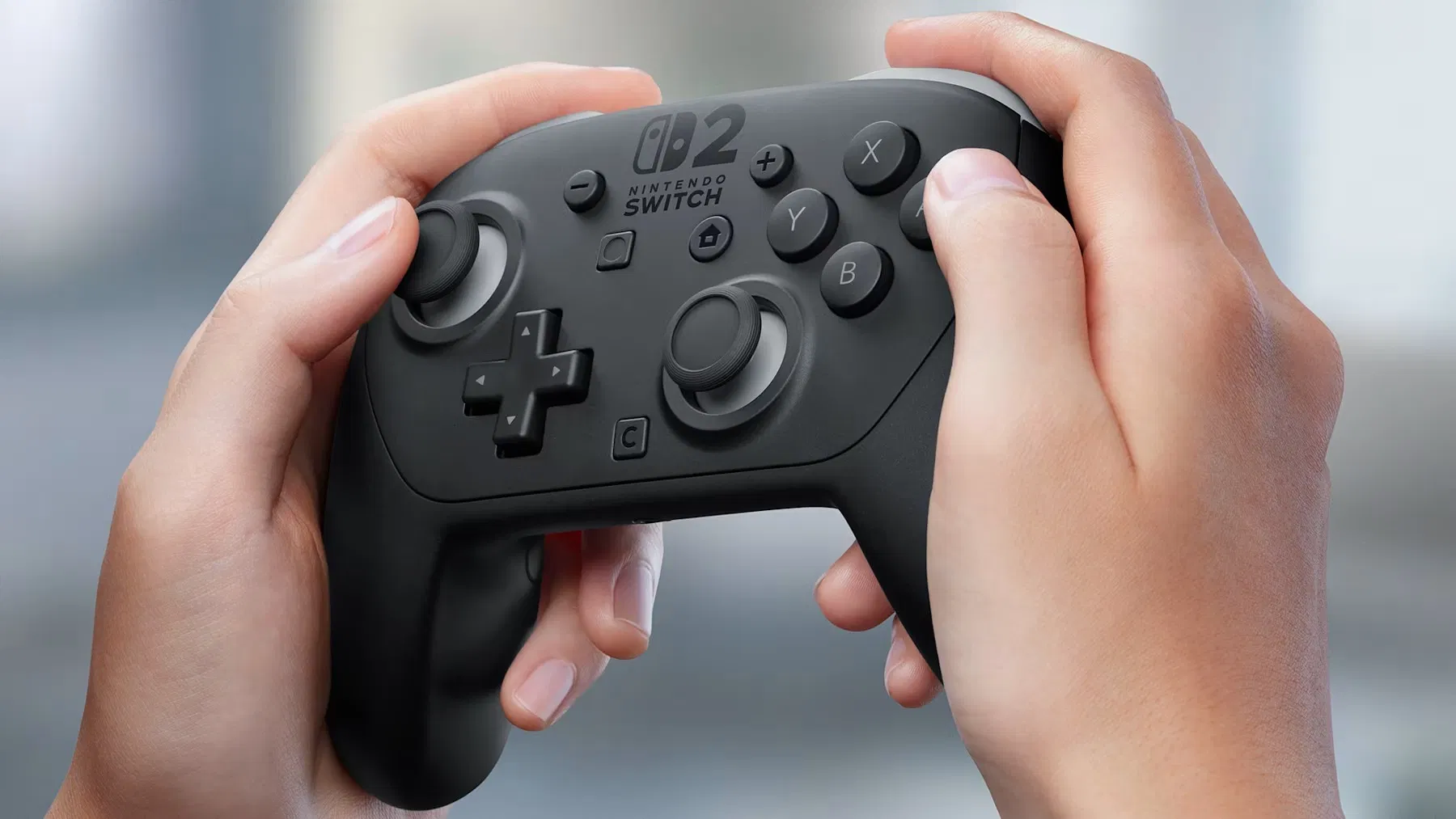 Tay cầm Nintendo Switch 2 Pro Controller (Ảnh: Internet)