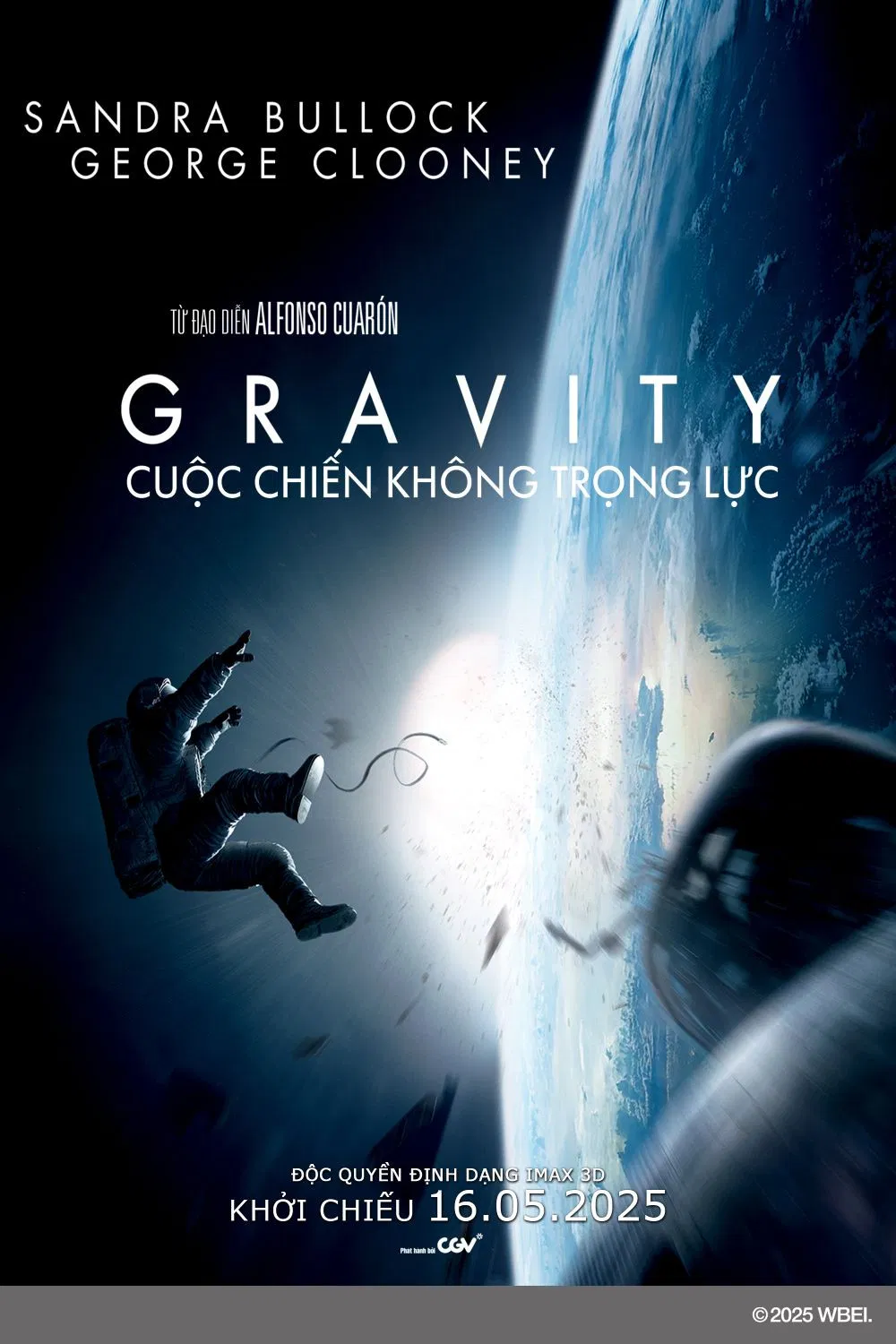 Poster phim Cuộc chiến không trọng lực(Ảnh: Internet)