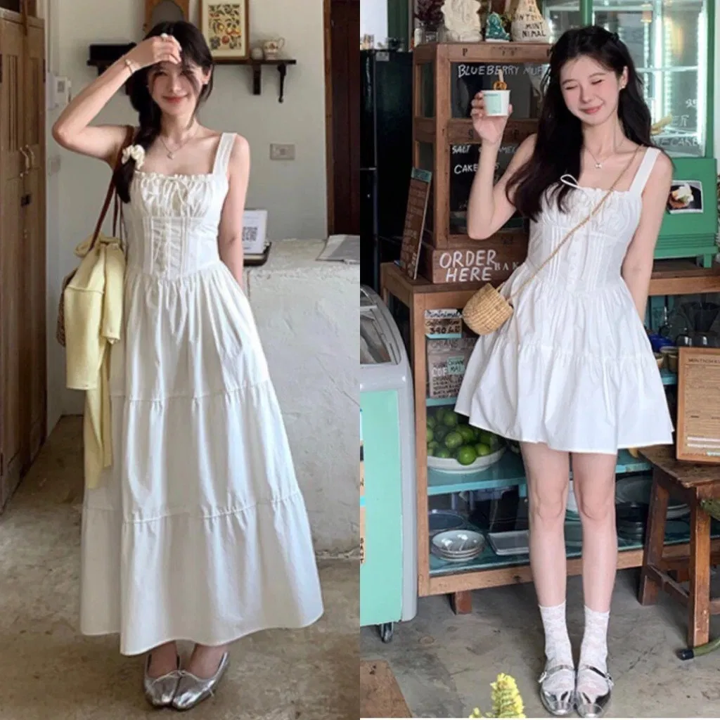 Gợi ý nàng 5 set đồ bánh bèo phải có trong dịp hè này áo tơ chân váy đơn giản gợi ý họa tiết khăn turban lôi cuốn lựa chọn màu trắng quần bảo hộ Set đồ bánh bèo set đồ mùa hè thời trang mùa hè trang phục dạo phố trang phục nữ tính váy bánh bèo Váy liền váy trắng váy trễ vai