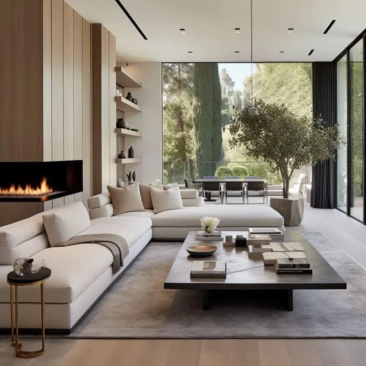 đường nét đơn giản, góc cạnh