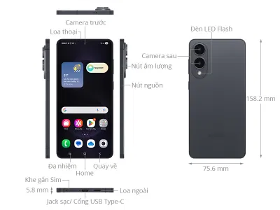 Một số thông số cơ bản của chiếc Galaxy S25 Edge (Nguồn: Internet)