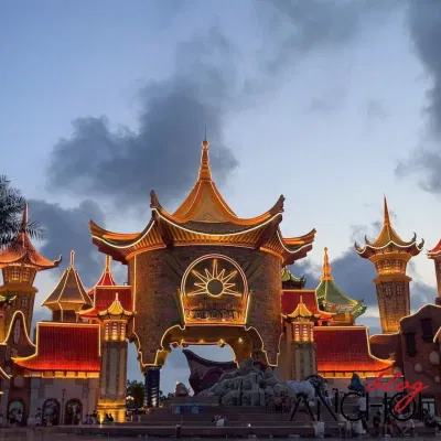 Dream Dragon Resort bao gồm khu nghỉ dưỡng và khu vui chơi giải trí (Nguồn ảnh: BlogAnChoi)