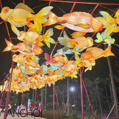 Công viên ánh sáng trong khu vui chơi (Nguồn ảnh: BlogAnChoi)
