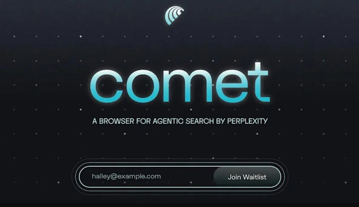 Trình duyệt Comet tích hợp Perplexity (Ảnh: Internet) Trình duyệt Comet tích hợp Perplexity (Ảnh: Internet)