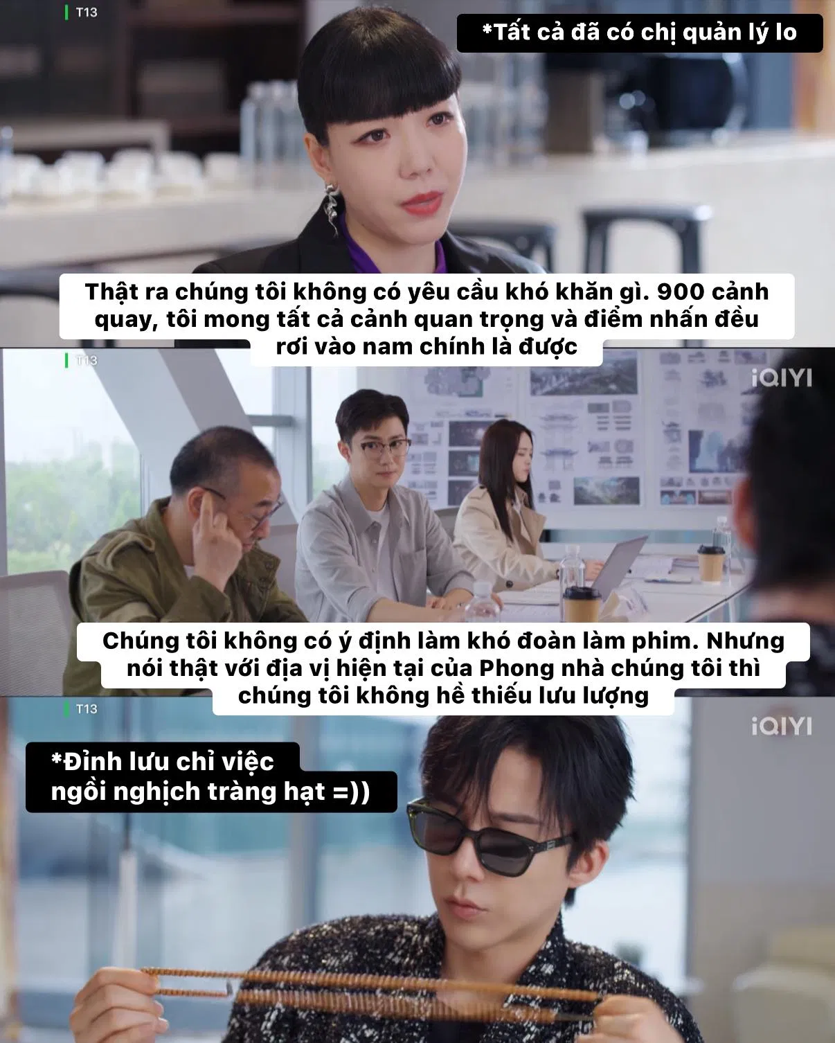 Phim còn cài cắm những tình tiết "cà khịa" giới giải trí (Ảnh: Internet) Phim còn cài cắm những tình tiết "cà khịa" giới giải trí (Ảnh: Internet)