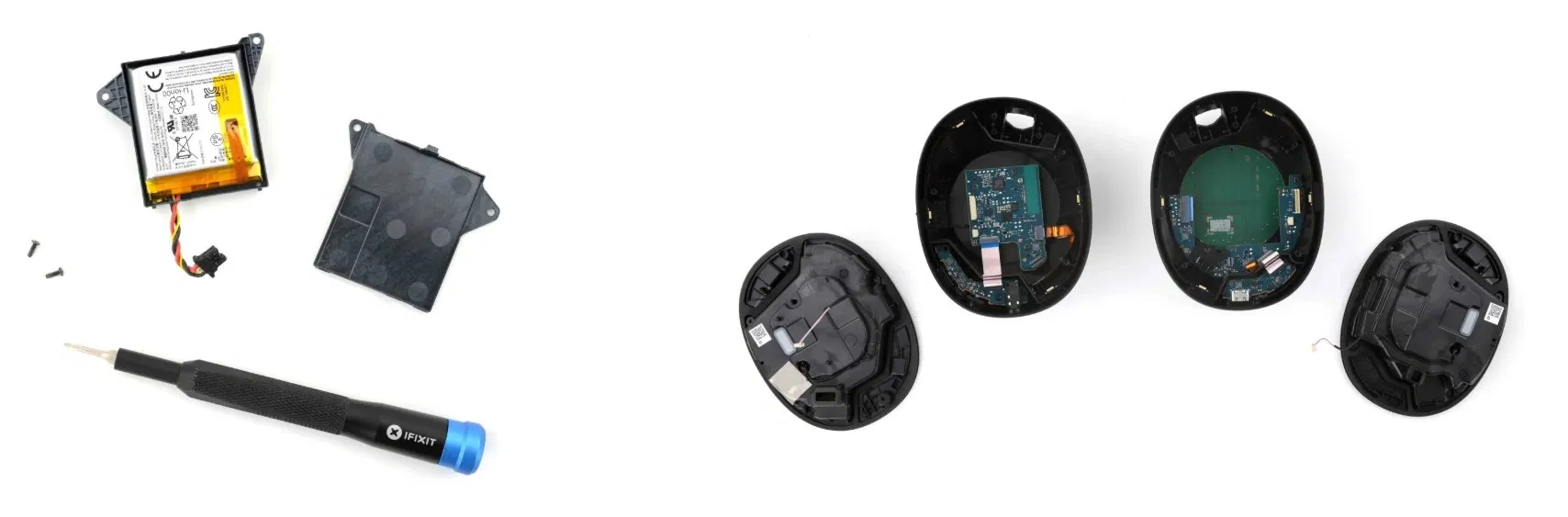 Trang iFixit tháo rời tai nghe Sony WH 1000XM6 (Ảnh: Internet) Trang iFixit tháo rời tai nghe Sony WH 1000XM6 (Ảnh: Internet)