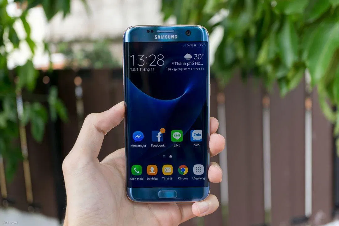 Galaxy S7 Edge với thiết kế cực sexy (Nguồn: Internet)
