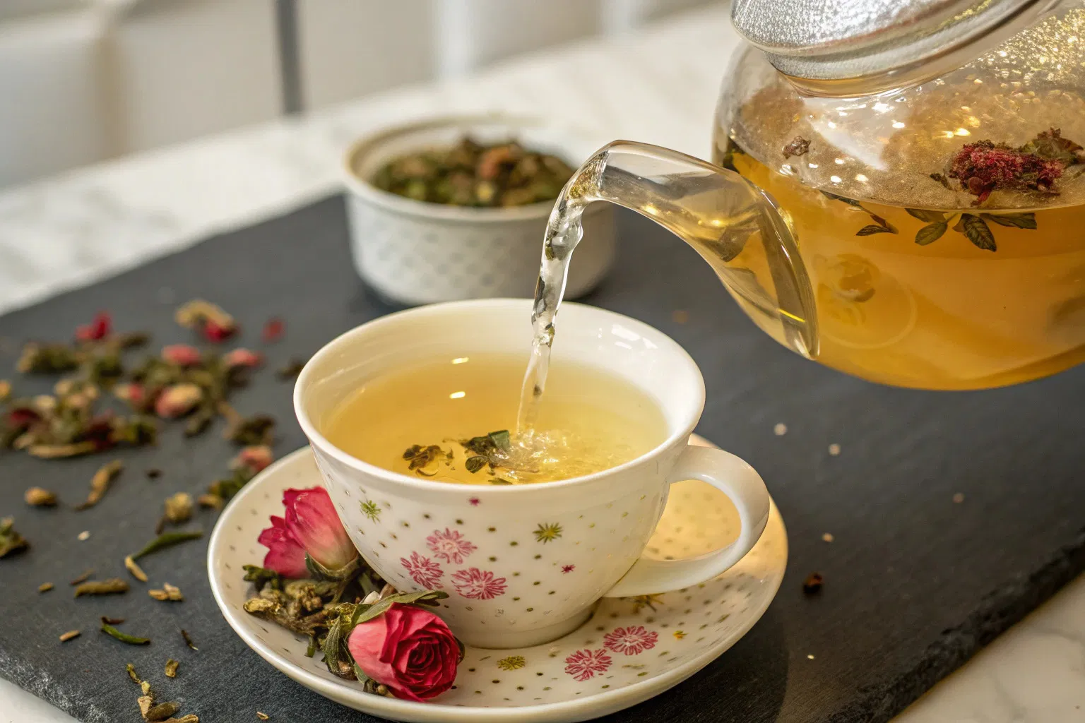 5 loại người nên tránh uống trà hoa hồng