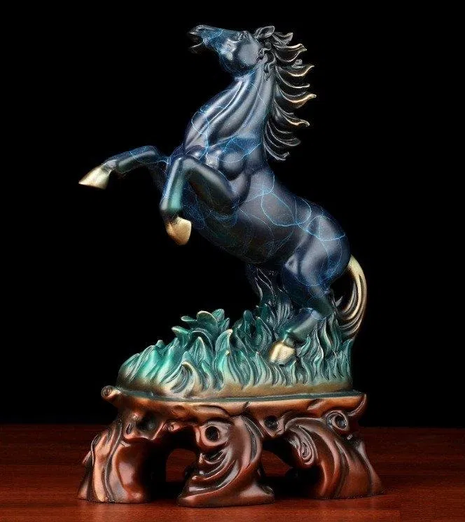 Tác dụng của tượng ngựa phong thủy (Ảnh: Internet)