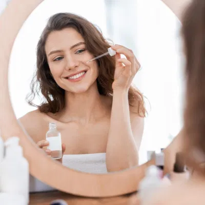 Sử dụng serum dưỡng ẩm