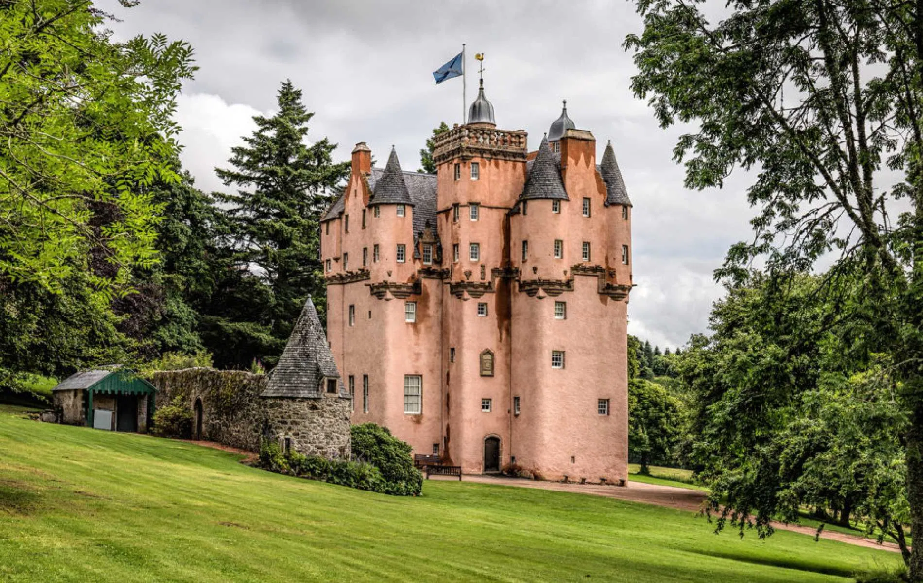Lâu đài Craigievar, Scotland (Ảnh: Internet)