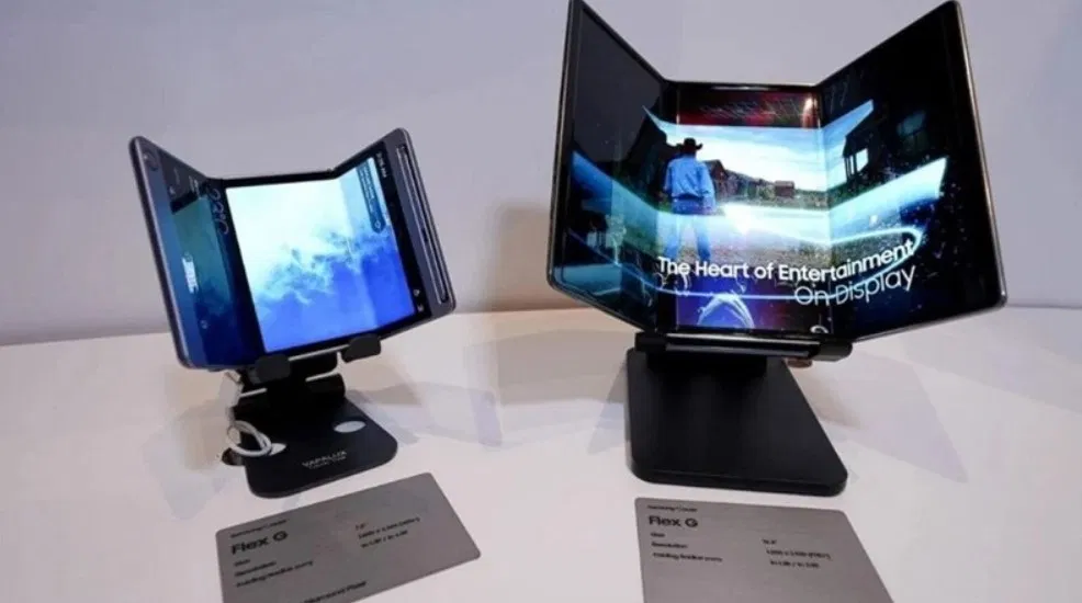 Nguyên mẫu Flex G của Samsung (Ảnh: Internet)