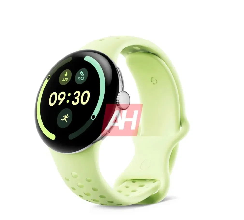 Dây đeo của Pixel Watch 4 màu Lemoncello (Ảnh: Android Headlines)