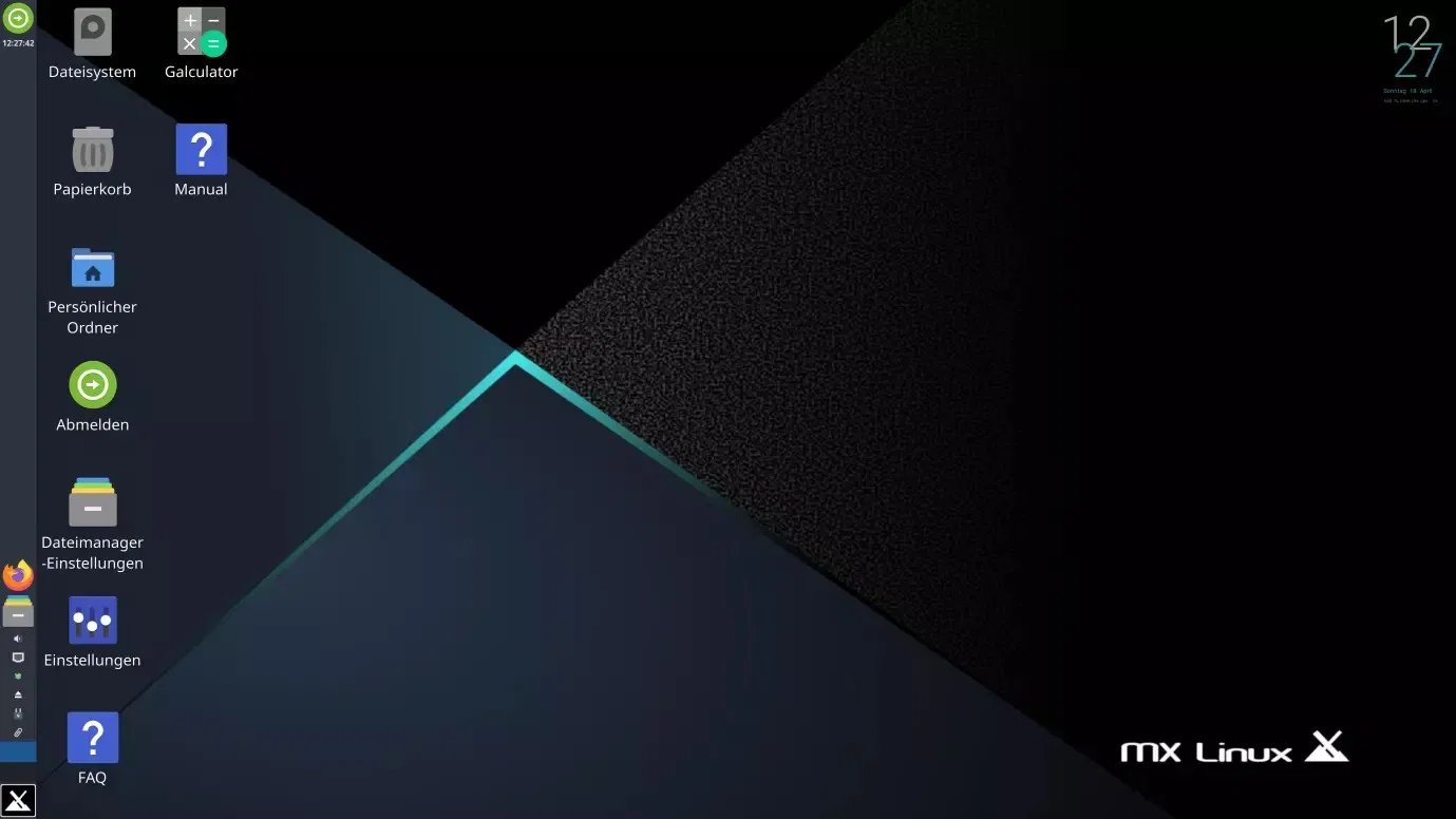 Giao diện của MX Linux (Nguồn: Internet)