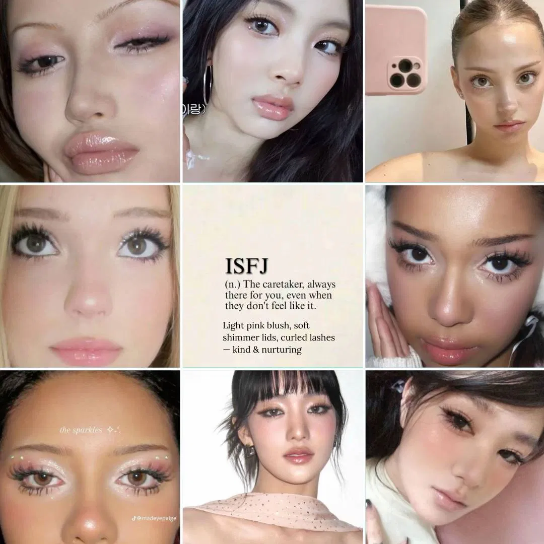 MBTI makeup look: Trang điểm theo tính cách MBTI của bạn (Ảnh: Internet)