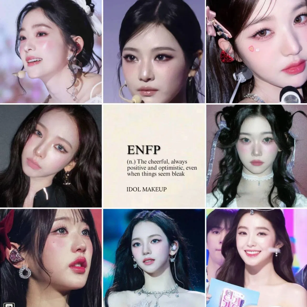 MBTI makeup look: Trang điểm theo tính cách MBTI của bạn (Ảnh: Internet)