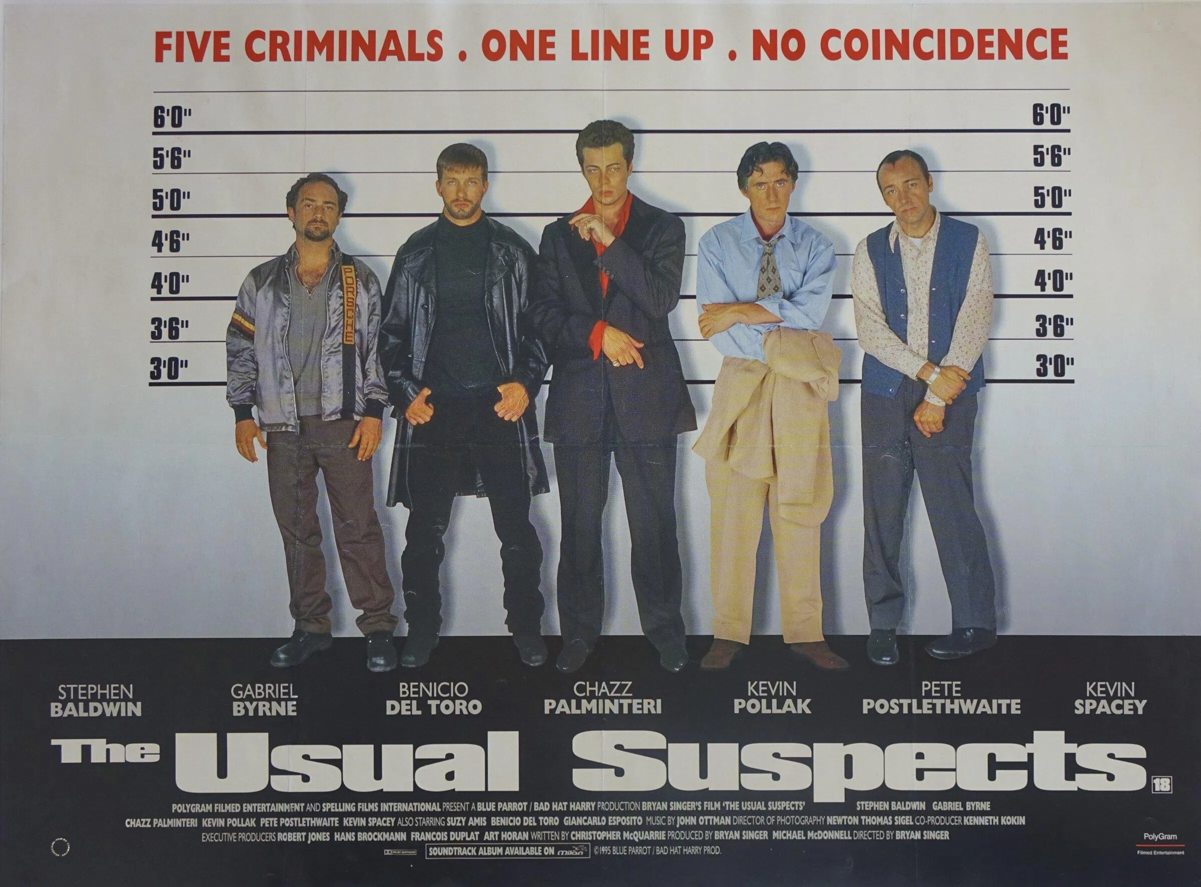 Phim The Usual Suspects (Nguồn: Internet) Phim The Usual Suspects (Nguồn: Internet)