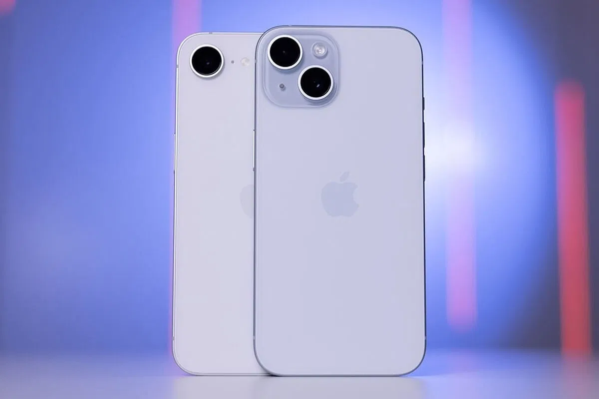 iPhone 16e và iPhone 15 (Nguồn: Internet)