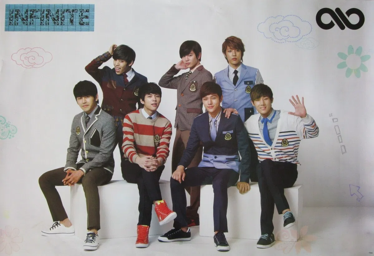 Nhóm nhạc INFINITE. Nguồn: Internet Nhóm nhạc INFINITE. Nguồn: Internet