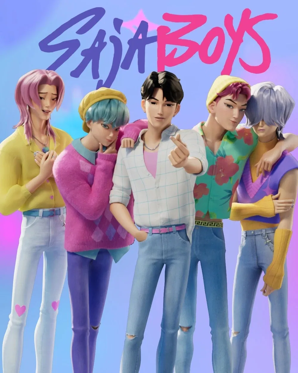 Khái quát chung nhóm nhạc Saja Boys (Ảnh: Internet)