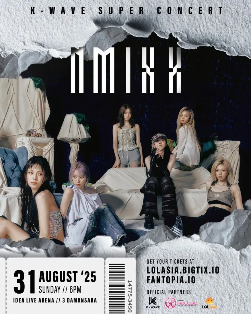 NMIXX trở thành headliner tại K-Wave Super Concert ở Malaysia (Ảnh: Internet)