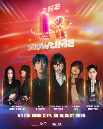 Line-up chính thức của The K-showtime (Nguồn ảnh: Internet)