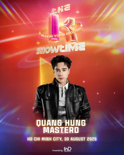 Quang Hung MasterD là nghệ sĩ Việt Nam duy nhất góp mặt trong line up (Nguồn ảnh: Internet)