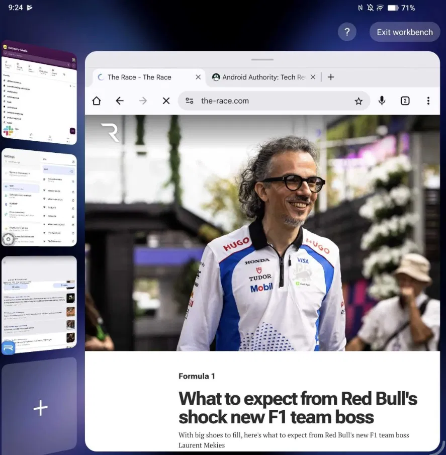 Tính năng Origin Workbench của Vivo X Fold 5 (Ảnh: Internet)
