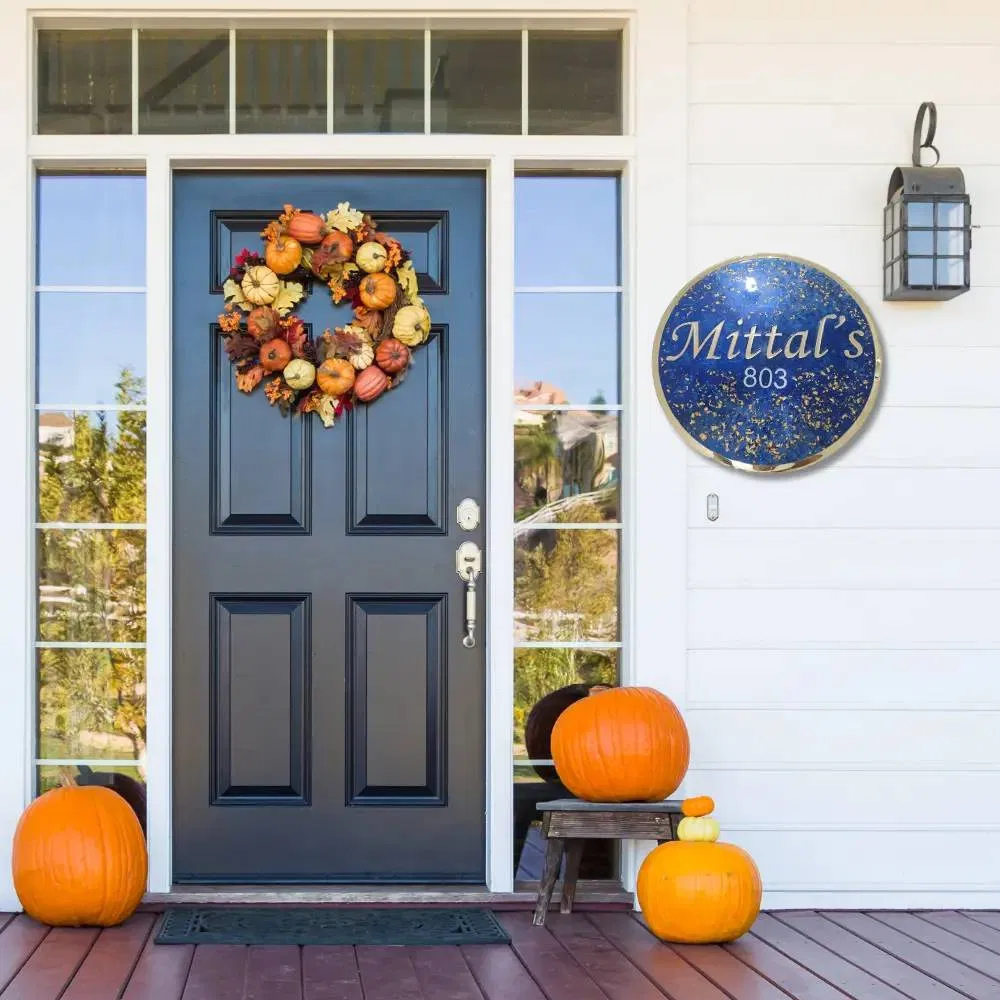 Gắn bảng tên hoặc số nhà nổi bật